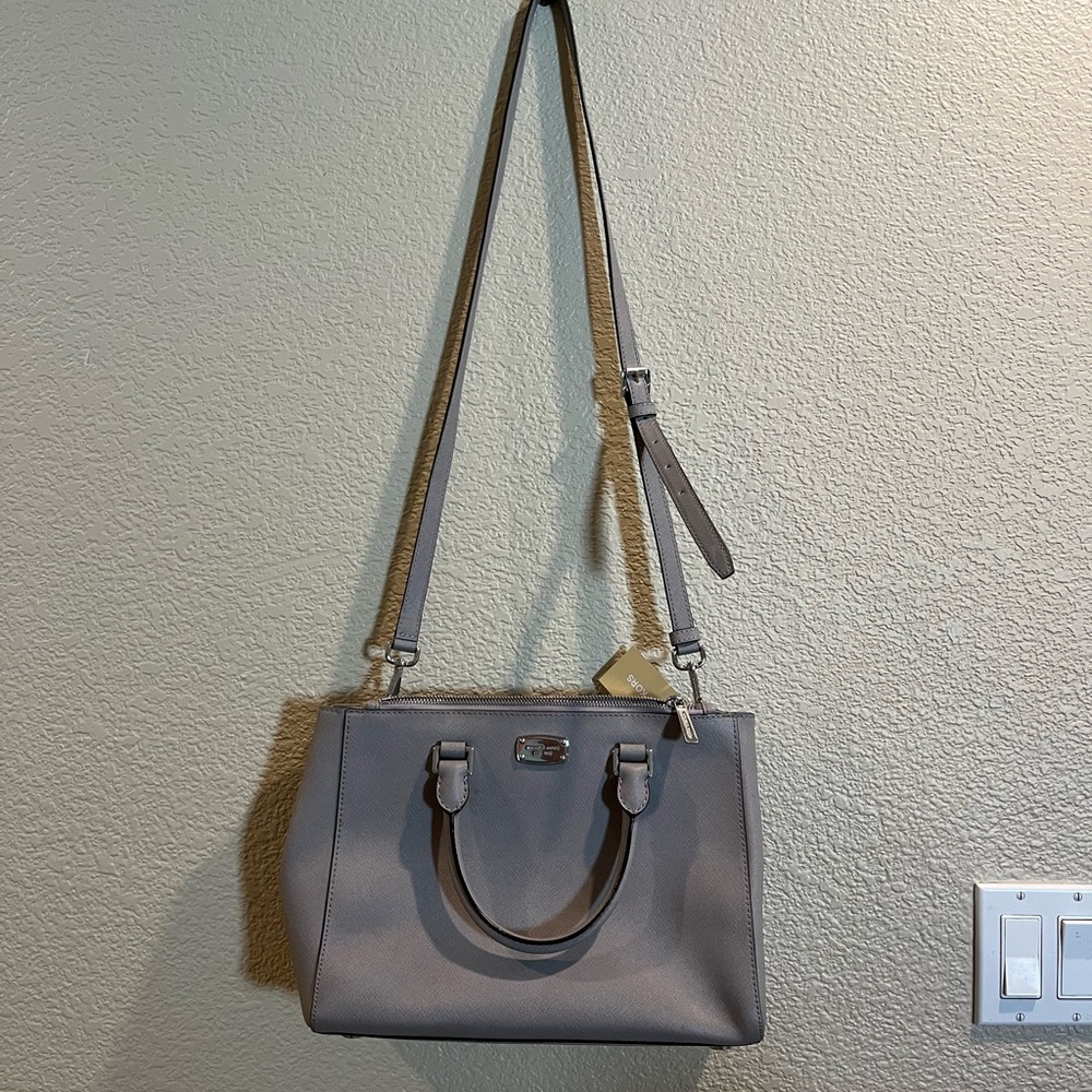 Michael Kors Gray Shoulder Bag